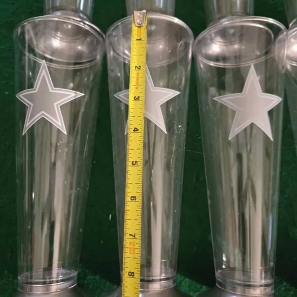 Dallas Cowboys Plastic Pilsner Cups (ST-8)